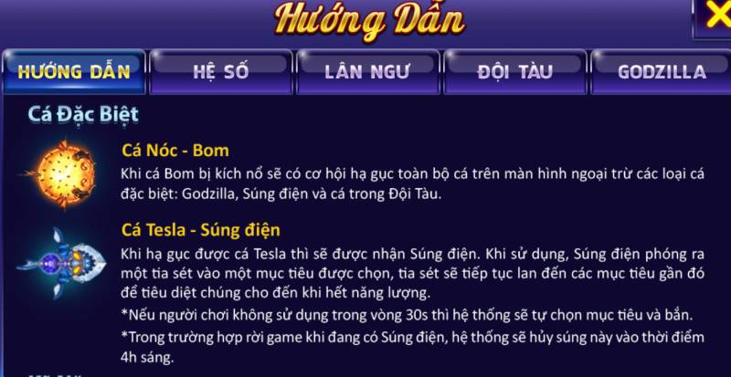 Luật chơi bắn cá đại chiến thái bình dương Rikvip
