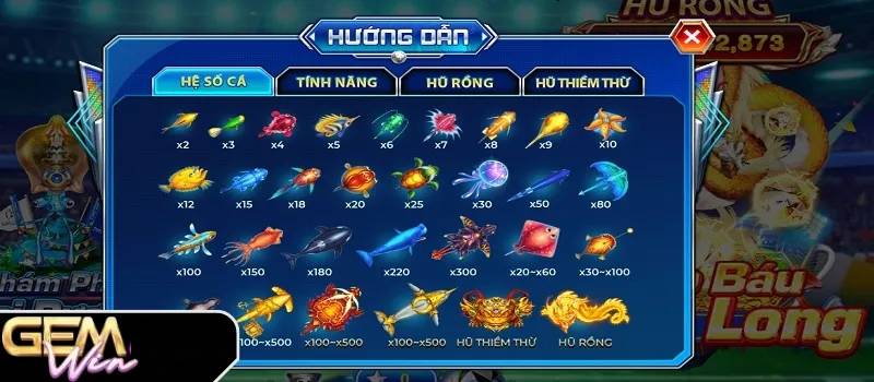 Bắn Cá Gemwin - Trải Nghiệm Săn Boss Khủng, Đổi Thưởng Lớn 3 Các tính năng nổi bật của bắn cá Gemwin