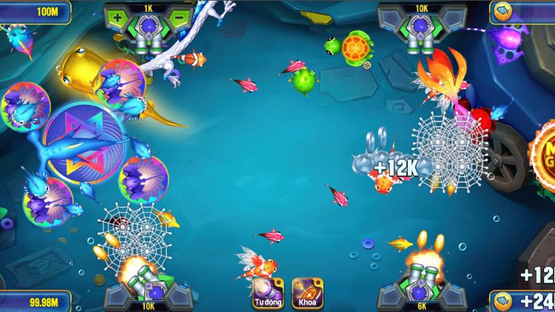Bắn Cá 68gamebai - Dành Cho Tay Súng Đam Mê Đổi Thưởng 4 Giao diện thân thiện, dễ dùng