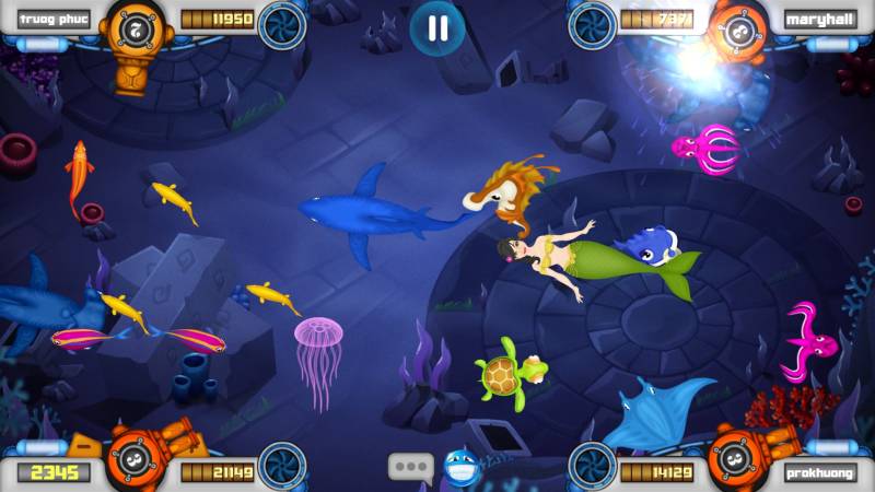 Game Bắn Cá Offline Cho Điện Thoại - Giải Trí Không Cần Internet 1 Trải nghiệm bắn cá không giật lag, không quảng cáo